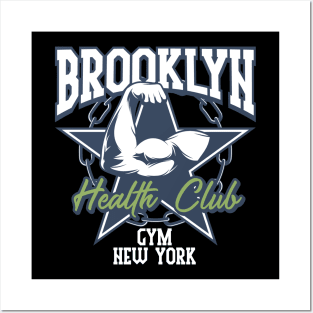 Brooklyn Health Club NYC Posters and Art